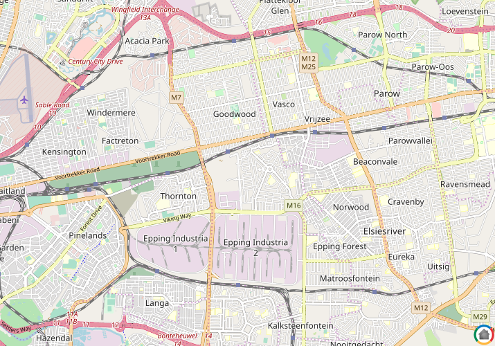 Map location of Ruyterwacht